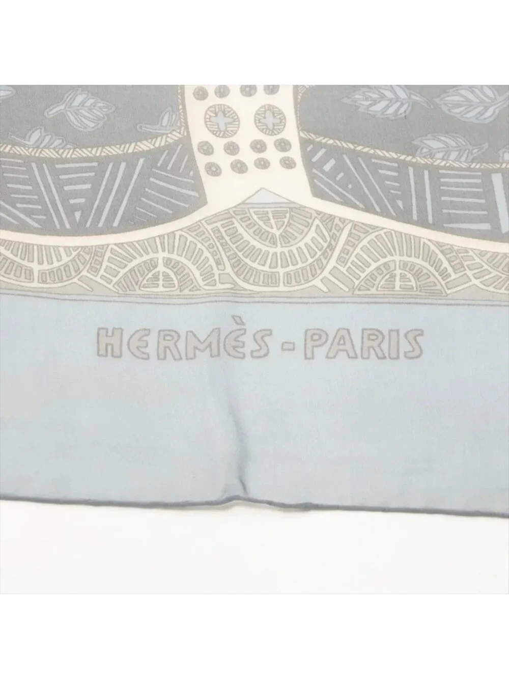★SOLD★ Hermes Tagged Carre 140 Jean Art Des Steppes Step Art Silk 100% Scarf - Picture 6 of 7